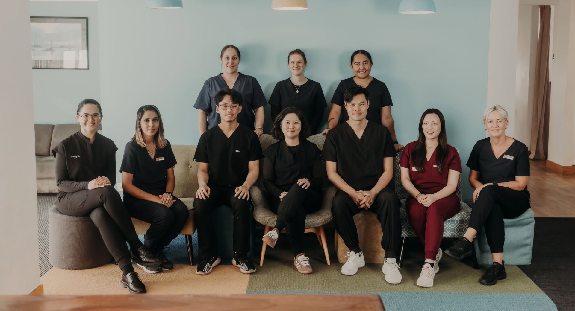 The Ocean Dental team in our Gisborne clinic